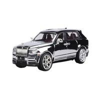Modelo De Coche Vintage 1:64 para Rolls-Royce Cullinan Retro Edición Coleccionista Coche Aleación Diecast Vehículo Decoración Espacio Trabajo Decoraciones De Mesa(Silver)