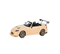 Modelo De Coche Vintage 1:64 para S2000 Vehículo Resina Amarilla, Edición Especial Modelo De Sedán A Pequeña Escala Juguete Coleccionable Decoraciones De Mesa
