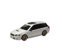 Modelo De Coche Vintage 1/64 para Subaru Legacy BP5 Modelo Simulación De Aleación Blanca Modelo De Coche Sedán Colección De Amantes Los Coches Decoraciones De Mesa