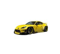 Modelo De Coche Vintage 1/64 para Toyota GR86 Rocket Bunny Rocket Bunny Aleaciones Realistas Modelo De Coche Sedán Clásico Decoración Decoraciones De Mesa(Yellow)