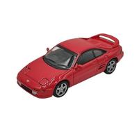 Modelo De Coche Vintage 1:64 para Toyota MT MR2 SW40 Sedán Rojo Deportivo Modelo De Aleación Vehículo A Pequeña Escala Estático Decorado Decoraciones De Mesa