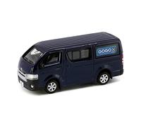 Modelo De Coche Vintage 1 64 para Toyota Sea Lion Modelo Simulación Aleación Azul Metálico Adornos De Colección para Adultos Decoraciones De Mesa