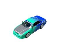Modelo De Coche Vintage 1:64 para Vertex Nissan Silvia (S13) Falken Sedán Modelo Coche Aleación Fundido A Presión Decoración Dormitorio Decoraciones De Mesa