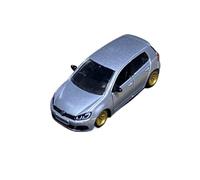 Modelo De Coche Vintage 1/64 para Volkswagen Golf 6R Modelo Aleación Cañón De Acero Pequeño Versión Modificada A Mano Vehículo De Juguete Decoraciones De Mesa