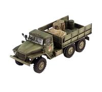 Modelo De Coche Vintage 1:72 para El Modelo De Vehículo Blindado De Camión De Transporte Ural Coleccionable para Adultos Y Hombres Decoraciones De Mesa