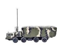 Modelo De Coche Vintage 1:72 para El Vehículo De Mando del Sistema Lanzamiento Misiles Defensa Aérea 54K6E S300 Modelo Camión Juguete Aleación Decoraciones De Mesa