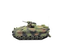 Modelo de Coche Vintage 1:72 para La Colección De Resina del Vehículo Combate Infantería Weasel Modelo De Tanque Blindado Piezas Metal Regalo Decoraciones de Mesa