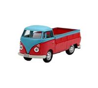 Modelo De Coche Vintage 1:72 para Volkswagen T1 Transporter Classic Truck Small Van Alloy Static Model Holiday Display Toys Decoraciones De Mesa