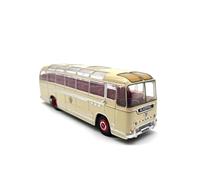 Modelo De Coche Vintage 1:76 para Exhibición De Modelos De Vehículos De Simulación De Aleación De Autobús Arnold Coach Decoraciones De Mesa