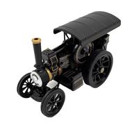 Modelo de Coche Vintage 1:76 para Fowler B6 Steam Road Locomotive Retro Car Modelo De Aleación Edición De Coleccionista Vehículos Decoraciones de Mesa
