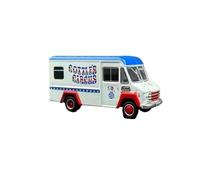 Modelo de Coche Vintage 1:76 para Vehículo De Transporte Comercial Circo Modelo Coche De Aleación Réplica En Miniatura para Escaparate Decoraciones de Mesa