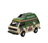 Modelo De Coche Vintage Adorno De Edición Coleccionista para Volkswagen T3 Van Camping Escala 1:64 Modelos De Coches Aleación A Pequeña Escala Decoraciones De Mesa