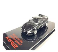 Modelo De Coche Vintage Adorno De Exhibición para El Hogar Color Negro Edición Carreras SW20 GT-S Modelo Coche Aleación Toyota MR2 Escala 1:64 Decoraciones De Mesa