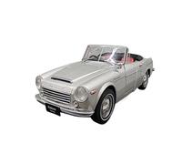 Modelo De Coche Vintage Adorno De Exhibición para Modelo De Coche De Aleación Convertible De Moda Nissan Datsun Fairlady 1600 1965 Escala 1/24 Decoraciones De Mesa
