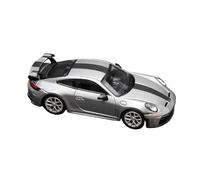 Modelo De Coche Vintage Adorno De Superdeportivo Aleación 1:64 para 911 2025 GT3 (992-2) Modelo Coche Coleccionable Vehículos Fundidos A Presión Decoraciones De Mesa(Silver)
