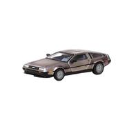 Modelo De Coche Vintage Adornos A Escala 1/43 para Modelo Coche Edición Coleccionable 1ª A 3ª Generación DMC12 De Aleación Fundida A Presión Decoraciones De Mesa(Brown A)