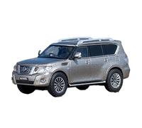 Modelo De Coche Vintage Adornos De Aleación para Coche Nissan Patrol Y62 Escala 1:64 Simulación De Escena Decoraciones De Mesa