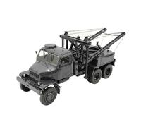 Modelo De Coche Vintage Camión De Remolque Praga V3s AV-3 Checoslovaquia Modelo Vehículo De Ingeniería Aleación Exhibición Fundición Escala 1/43 Decoraciones De Mesa