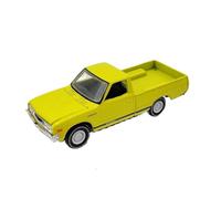 Modelo De Coche Vintage Camión Nissan De Aleación Amarilla De 1976 Escala 1/64 Modelo De Transporte Apto para Jugar En Interiores Decoraciones De Mesa
