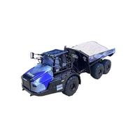 Modelo De Coche Vintage Camión Volquete Articulado Caterpillar Brent Cat 745 Escala 1:50 Colección De Modelos Aleación Miniatura Estáticos Decoraciones De Mesa