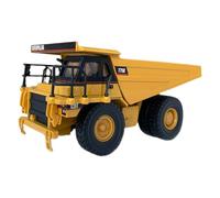 Modelo De Coche Vintage Camión Volquete Minero Caterpillar Cat 775E Modelo De Camión De Aleación Escala 1:64 Amarillo Decoraciones De Mesa