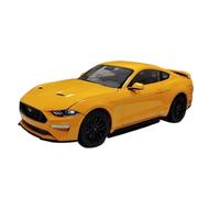 Modelo De Coche Vintage Colección De Adornos para Modelos Automóviles Mustang Aleación Completamente Abiertos A Escala 1/18 para Aficionados Decoraciones De Mesa