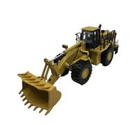 Modelo De Coche Vintage Colección De Modelos Camiones Construcción Excavadora Montacargas Y Cargador Cat 988h Adornos Metálicos Escala 1:64 Decoraciones De Mesa