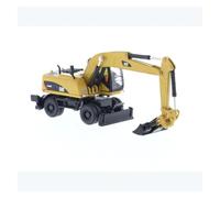 Modelo De Coche Vintage Excavadora De Ruedas Cat M318D Escala 1:87 Modelo Carretilla Elevadora De Aleación Vehículo Ingeniería Juguetes Recuerdo Decoraciones De Mesa