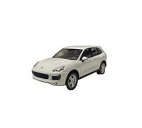 Modelo de Coche Vintage Exhibición De Adornos Metálicos para Porsche Cayenne S E-Hybrid Modelo De Coche Aleación Estática Escala 1:43 Decoraciones de Mesa