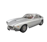 Modelo De Coche Vintage Ferrari 250 GT 1962 - Modelo Coche De Aleación A Gran Escala (Escala 1/18) Edición Coleccionista Adornos para Vehículos Decoraciones De Mesa(Silver)