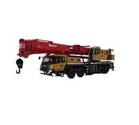 Modelo De Coche Vintage Grúa De Carretera SANY STC800T6 Modelo De Grúa Ingeniería Aleación Vehículo De Trabajo Adornos De Escritorio Escala 1:36 Decoraciones De Mesa