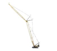 Modelo De Coche Vintage Grúa sobre Orugas Liebherr LR1400 Modelo Aleación Versión Estándar Vehículo De Juguete Ingeniería Decorativa Escala 1:50 Decoraciones De Mesa