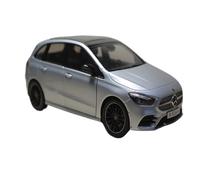 Modelo De Coche Vintage Mini Coche De Aleación Raro Color Azul Plateado Escala 1:18 Mercedes-Benz Clase B (W247) 2020 Decoraciones De Mesa