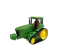 Modelo De Coche Vintage Mini Juguete De Metal De Escritorio para Tractor De Orugas John Deere 8420T Escala 1:64 Decoraciones De Mesa