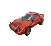 Modelo De Coche Vintage Mini Vehículo De Aleación Lancia Stratos HF Rojo 1975 Escala 1/24 Modelo Coche Decoración Interior Juguetes Simulación Decoraciones De Mesa