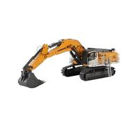 Modelo De Coche Vintage Modelo Aleación para Excavadora Liebherr R998 SME Escala 1:50 Vehículo Transporte Vehículo Trabajo Decoración Exhibición Decoraciones De Mesa