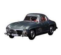 Modelo De Coche Vintage Modelo Coche Aleación Mercedes-Benz Clase SL W198 300SL Coupé De Primera Generación Versión con Techo Rígido Escala 1:64 Decoraciones De Mesa
