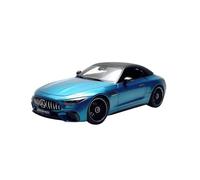 Modelo de Coche Vintage Modelo De Coche Aleación Benz SL63 Amg Totalmente Abierto Fundición A Presión para Exhibición Y Adornos Escala 1:18 Decoraciones de Mesa(Blue)