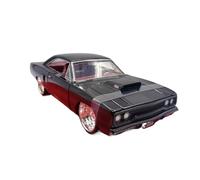 Modelo De Coche Vintage Modelo De Coche De Aleación Fundida A Presión Plymouth Road Runner A Escala 1:24 Colección De Superdeportivos Clásicos Decoraciones De Mesa