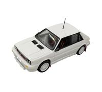 Modelo De Coche Vintage Modelo De Coche De Aleación Lancia Delta HF 16v 1989 Versión De Carreras Escala 1/43 Recuerdo De Vacaciones para Amigos Decoraciones De Mesa