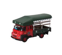 Modelo De Coche Vintage Modelo De Coche De Aleación Leyland A Escala 1/50 con Puerta Abierta Versión Vehículo Transporte A Pequeña Escala Decoraciones De Mesa