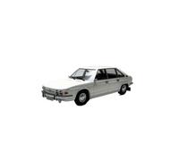 Modelo de Coche Vintage Modelo De Coche De Aleación Tatra 613 Escala 1/18 Color Blanco para Adultos Ideal para Exhibir En La Sala De Estar Decoraciones de Mesa