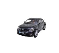 Modelo De Coche Vintage Modelo De Coche De Aleación Volkswagen Beetle A Escala 1/43 Interior Marrón Colección para El Hogar Vitrina Exhibición Decoraciones De Mesa