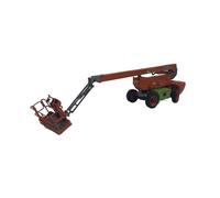 Modelo De Coche Vintage Modelo De Ingeniería De Aleación Plataforma De Trabajo Aéreo Articulada Autopropulsada Dingli GTBZ16A Escala 1:40 Decoraciones De Mesa