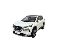 Modelo De Coche Vintage Nissan X-Trail 2021 Modelo Coche De Aleación Blanco A Gran Escala Escala 1:18 Construcción Detallada Y Modelo Exhibición Decoraciones De Mesa