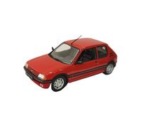 Modelo De Coche Vintage Peugeot 205 GTI 1.9 (1988) Modelo Coche De Aleación Escala 1/43 Coleccionable para Entrada Escritorio Y Exhibición Decoraciones De Mesa