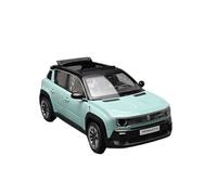 Modelo De Coche Vintage Renault 4 E-Tech 2025 - Modelo De Coche De Aleación A Gran Escala Escala 1:18 con Ruedas Plateadas Decoraciones De Mesa(Green)
