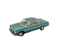 Modelo De Coche Vintage Réplica A Escala 1/18 del Mercedes Benz 280C/8 W114 Coupé 1969 Sedán De Aleación Verde Oscuro Decoraciones De Mesa