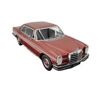 Modelo De Coche Vintage Réplica De Coche De Aleación Metal Fundido A Presión con Adornos Rojos Mercedes Benz 280C/8 W114 Coupé 1969 Escala 1/18 Decoraciones De Mesa
