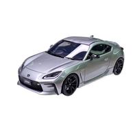 Modelo De Coche Vintage Toyota GR86 RZ EM659 2021 Modelo Coche De Colección Aleación Escala 1:43. El Mejor Juguete para Adultos Y Adolescentes Decoraciones De Mesa(Silver)